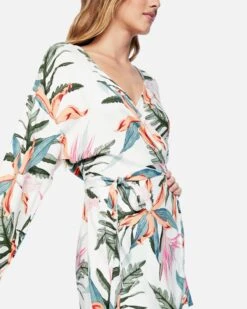 Tama Wrap Dress -Hurley 3hcv0710 pink 5