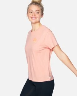 Radical Lotus Washed Girlfriend Crew -Hurley 3hcz8584 crimson bliss 3