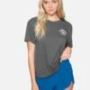 Wailer Washed Girlfriend Crew -Hurley 3hcz8589 thunder grey 1