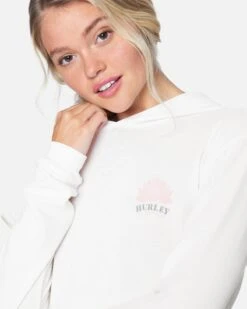 Radical Lotus Washed Thermal Hoodie -Hurley 3hcz8838 sail 5