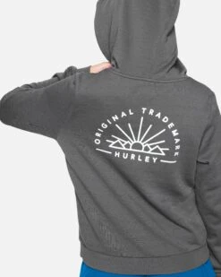 Pismo Perfect Fleece Pullover -Hurley 3hcz8869 thunder grey 5