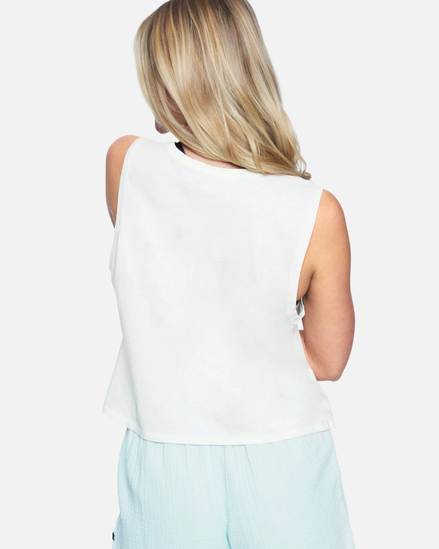 Escondido Washed Biker Tank 4 Escondido Washed Biker Tank - Image 2