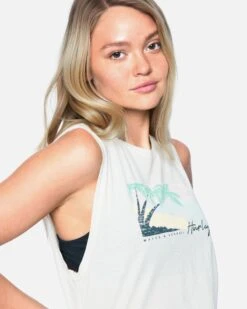 Escondido Washed Biker Tank 12 Escondido Washed Biker Tank -Hurley 3hda2539 sail 5