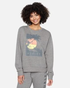 Beachin Girlfriend Crew Sweatshirt