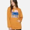 Breaker Oversized Drop Shoulder Hoodie 1 Breaker Oversized Drop Shoulder Hoodie -Hurley 3hj6760787 gldcu 1