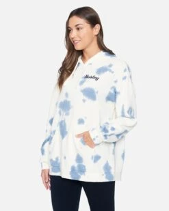HELAN TD OVERSIZED DROP SHOULDER HOODIE 9 HELAN TD OVERSIZED DROP SHOULDER HOODIE -Hurley 3hj676707 marshmallow 3