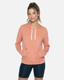 TRACK BURNOUT PERFECT FLEECE HOODIE