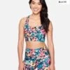 Sandy Medium Impact Bra -Hurley 3hkt0537 floral 1
