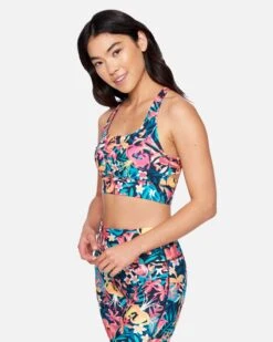 Sandy Medium Impact Bra -Hurley 3hkt0537 floral 3
