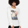 Tower 17 Boyfriend Long Sleeve T-Shirt -Hurley 3hl1640484 marshmallow 1