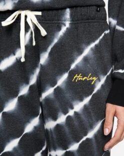 Tie Dye Fleece Jogger 10 Tie Dye Fleece Jogger -Hurley 3hp279 caviar bleach linear tie dye 4