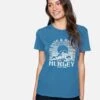 Salty Waves Washed Relaxed Girlfriend Tee -Hurley 3hs1590190 stellar 1