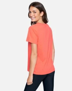 Ocean Dreams Washed Relaxed Girlfriend Tee 9 Ocean Dreams Washed Relaxed Girlfriend Tee -Hurley 3hs1590240 cayenne 2