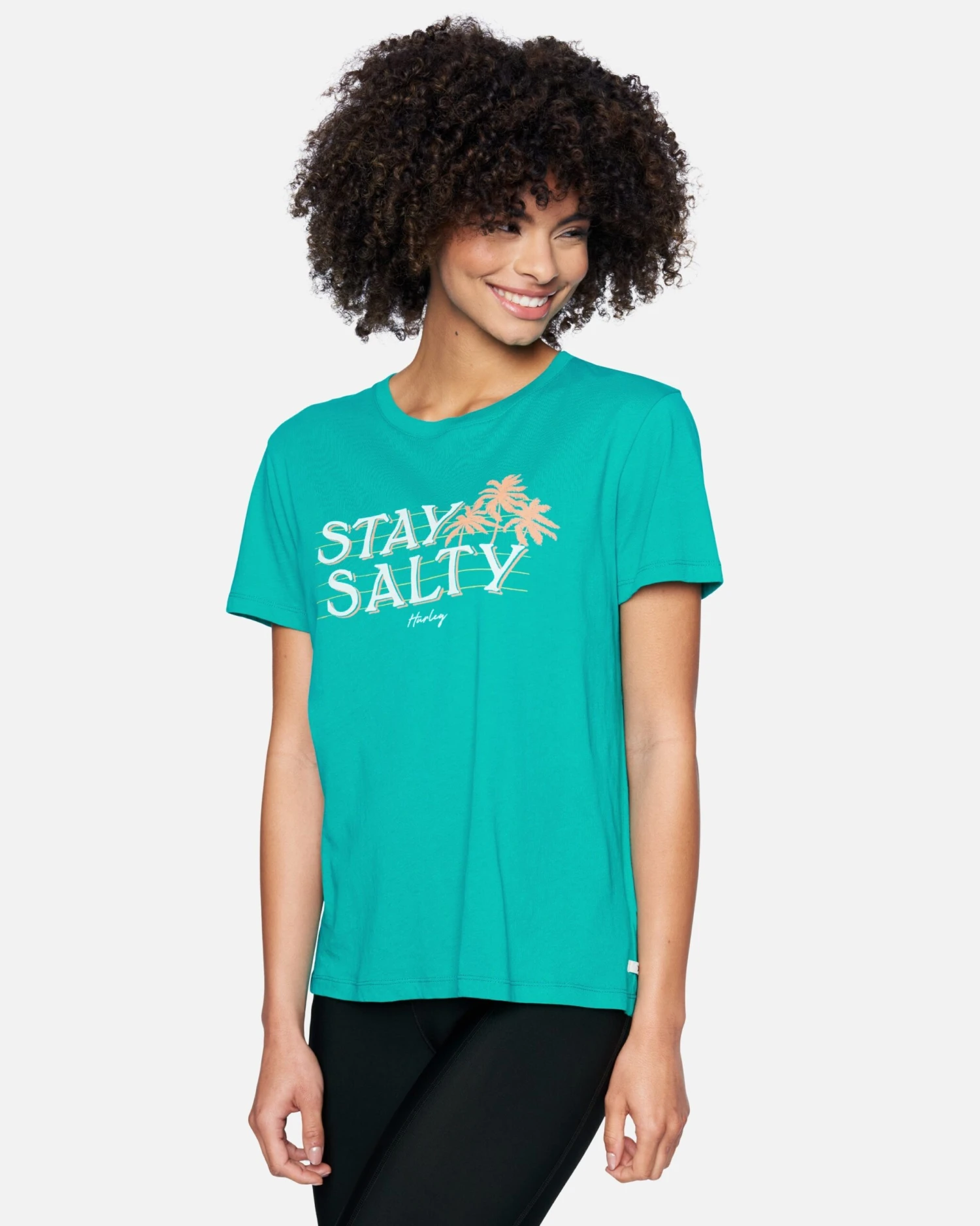 Salty Daze Relaxed Girlfriend Short Sleeve T-Shirt 5 Salty Daze Relaxed Girlfriend Short Sleeve T-Shirt - Image 3