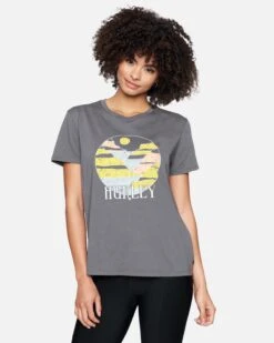 Breeze Washed Relaxed Girlfriend Short Sleeve T-Shirt