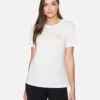 SOPHIA WASHED RELAXED GIRLFRIEND TEE -Hurley 3hs159b0704 marshmallow 1
