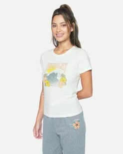 EARLY PERFECT CREW TEE -Hurley 3hs6700710 marshmallow 3