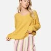 Wear It Both Ways Sweater -Hurley 3hsl0241 misted yellow 1 v2