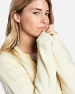 Button Front Cardigan -Hurley 3hsl0242 seedpearl 5 v2