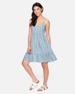 Dev Dress 9 Dev Dress -Hurley 3hwd0407 tessa stripe 3