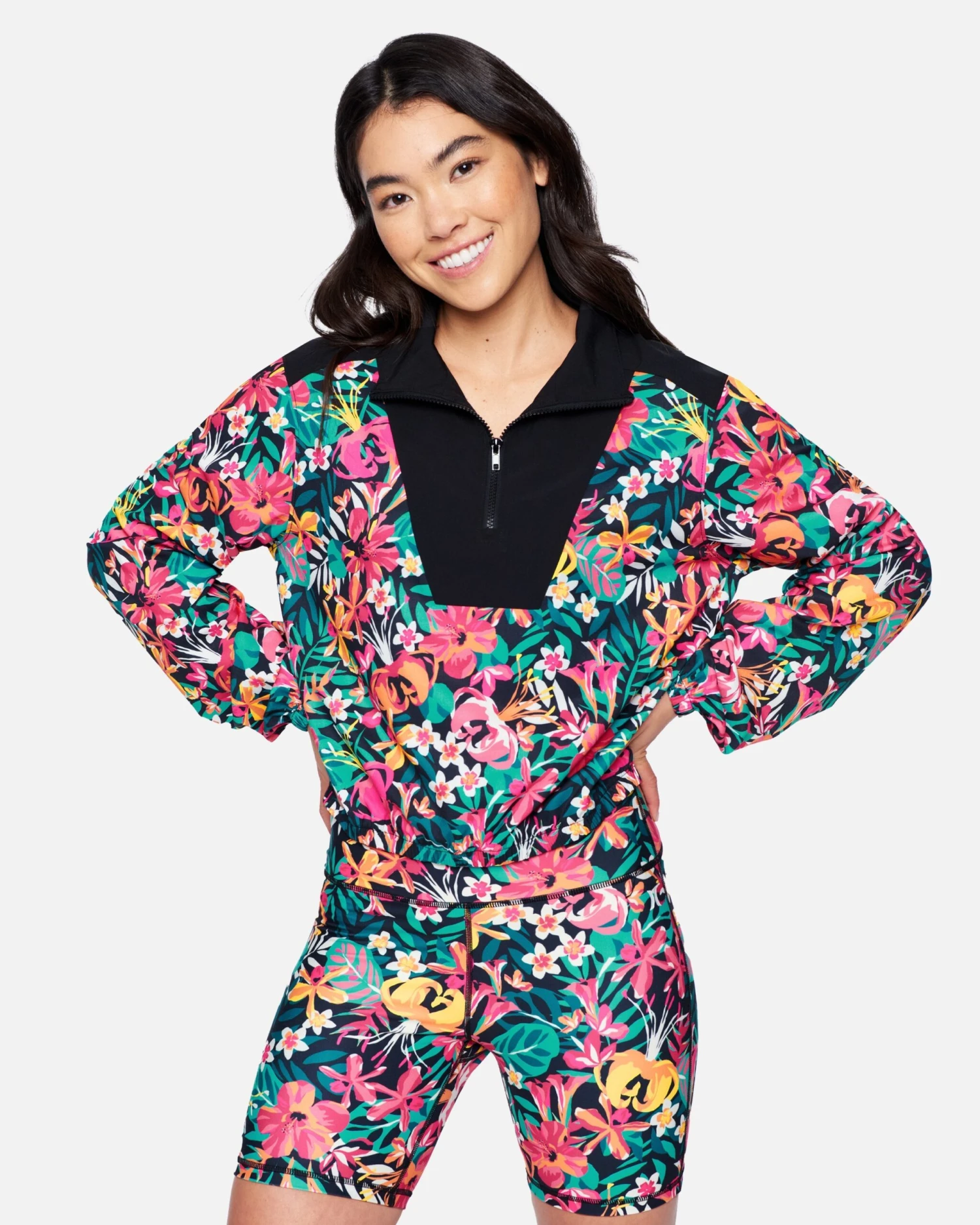 Kat Printed Windbreaker Jacket 3 Kat Printed Windbreaker Jacket