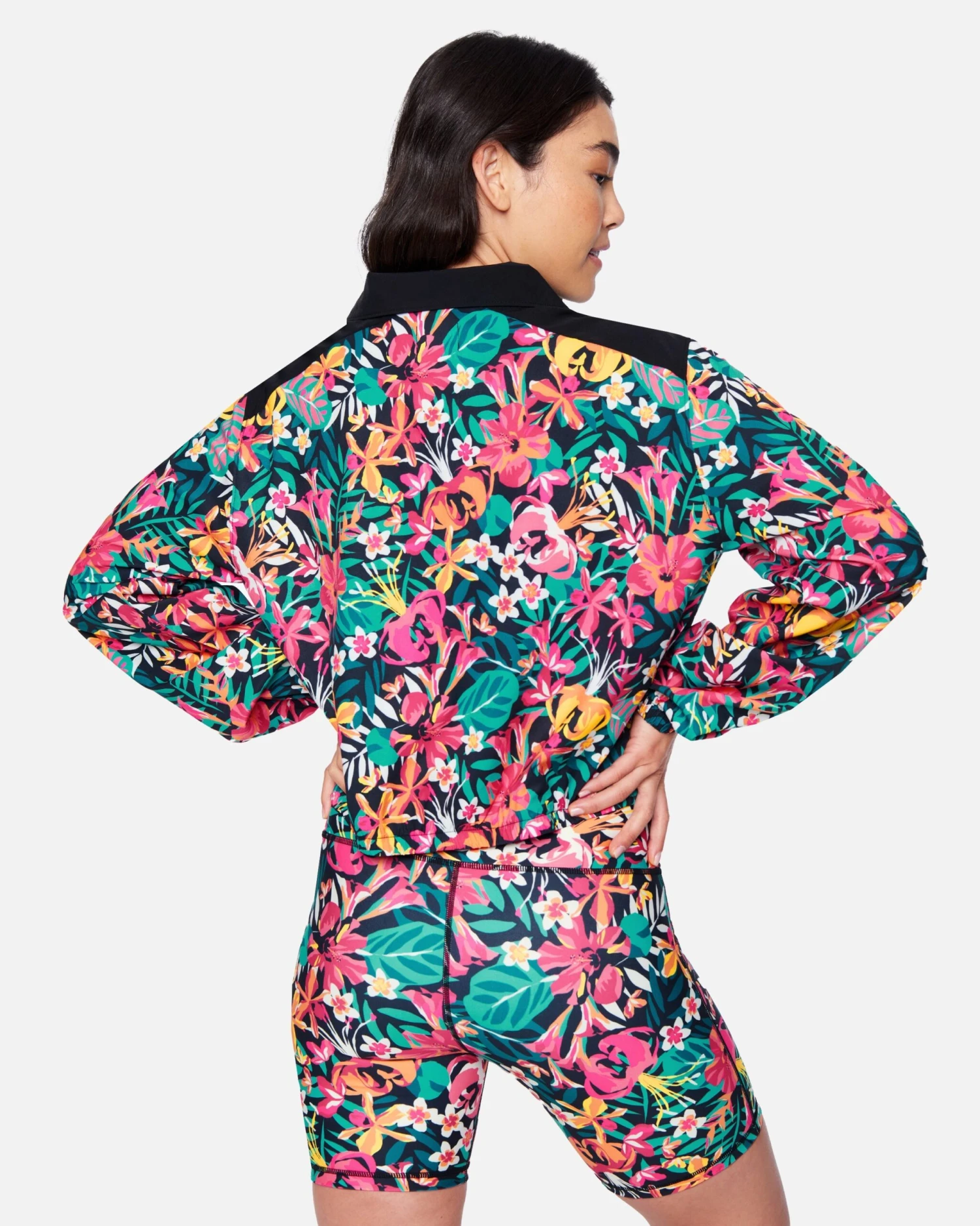 Kat Printed Windbreaker Jacket 4 Kat Printed Windbreaker Jacket - Image 2