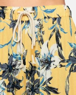 Solana Wide Leg Pant 12 Solana Wide Leg Pant -Hurley 3hwkp0090 cornsilk lily 5