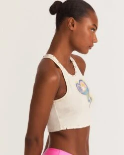 LoveShackFancy X Hurley - Whitewater Rib Tank -Hurley 3hwkt0720 bone 5