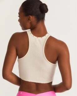 LoveShackFancy X Hurley - Whitewater Rib Tank -Hurley 3hwkt0720 bone 6