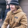 Charger Sherpa Lined Hooded Jacket -Hurley H6N207F1 GOLDEN DOODLE 01