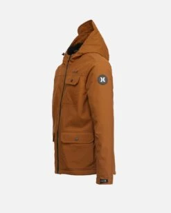 Vinson Sherpa Lined Jacket -Hurley H6N217FB BRONZED 03