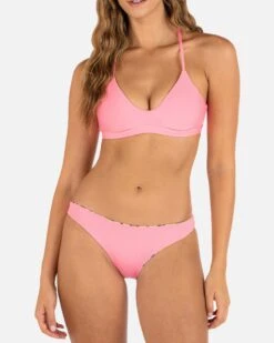 SUNSET DISTRICT REVERSIBLE MODERATE BOTTOM -Hurley HB1309 BLACK PACIFIC PINK 5