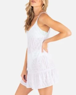 Solid Mini Dress 10 Solid Mini Dress -Hurley HC0163 WHITE 4