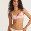 LoveShackFancy X Hurley - Hibiscus Cheeky Reversible Hipster Bikini Bottom -Hurley HLSFB100 HIBISCUS 4