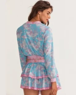 LoveShackFancy X Hurley - Under The Sea Cropped Bomber Jacket 14 LoveShackFancy X Hurley - Under The Sea Cropped Bomber Jacket -Hurley HLSFC103 UNDERTHESEA 6