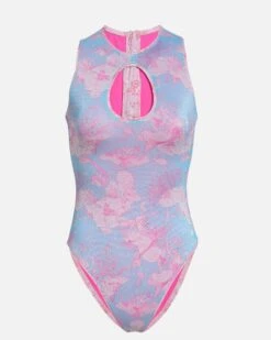 LoveShackFancy X Hurley - Under The Sea Moderate One Piece -Hurley HLSFO103 UNDER THE SEA 1