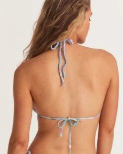 LoveShackFancy X Hurley - Under The Sea Reversible Braided Itsy Bitsy Bikini Top -Hurley HLSFT103 UNDERTHESEA 3