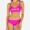 One And Only Solid Bralette -Hurley HT1238 DRAGONFRUIT 1