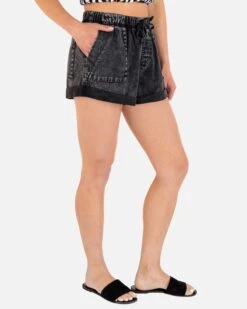 ARIA CUT OFF SHORT 8 ARIA CUT OFF SHORT -Hurley HU006SH3 BLACK 3