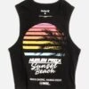 WSL Hurley Pro Womens Tank -Hurley HU052K3 BLACK 1