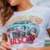 Nascar Only Rippen Baby Tee 2 Nascar Only Rippen Baby Tee -Hurley HU059K3 WHITE 01
