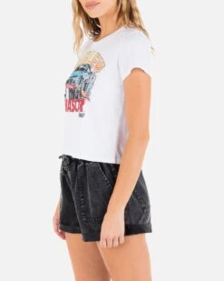 Nascar Only Rippen Baby Tee -Hurley HU059K3 WHITE 3