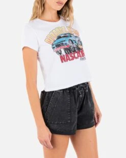 Nascar Only Rippen Baby Tee -Hurley HU059K3 WHITE 4