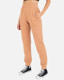 Surf Queen Boxer Jogger 9 Surf Queen Boxer Jogger -Hurley HU078F3 TAN 03
