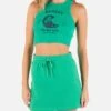 NIGHT SESSIONS CROPPED BABY TANK -Hurley HU086K3 VIBRANT MINT 1