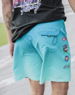 PHANTOM-ECO NASCAR FLAMES 18" BOARDSHORT -Hurley MBS0011620 BLUE 1 90d997ce 0bf0 495b 875e 99fc0842546d