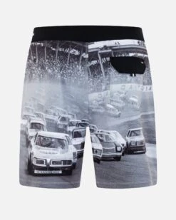 Phantom Eco Nascar Finishline 18" Boardshort -Hurley MBS0011790 BLACK 2