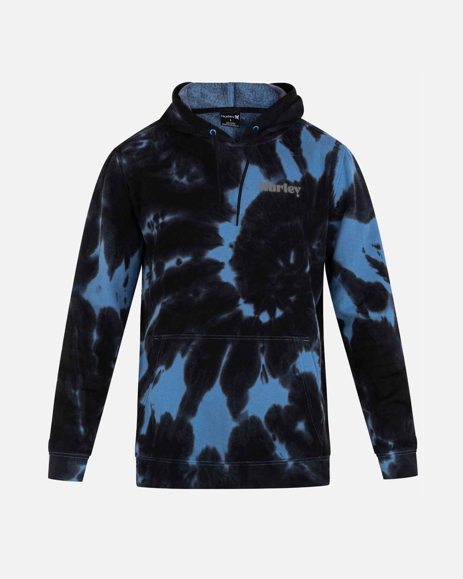 Tidal Wave Tie Dye Fleece Pullover 2 Tidal Wave Tie Dye Fleece Pullover