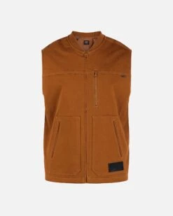 ELLIOT WORKER TRUCKER VEST 9 ELLIOT WORKER TRUCKER VEST -Hurley MKJ0002580 LT BRITISH TAN 03