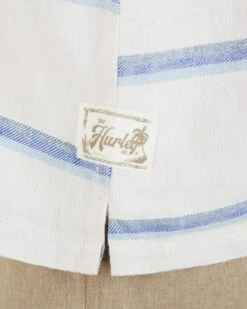 RINCON LINEN SHORT SLEEVE TEE -Hurley MVS0005280 BONE 03